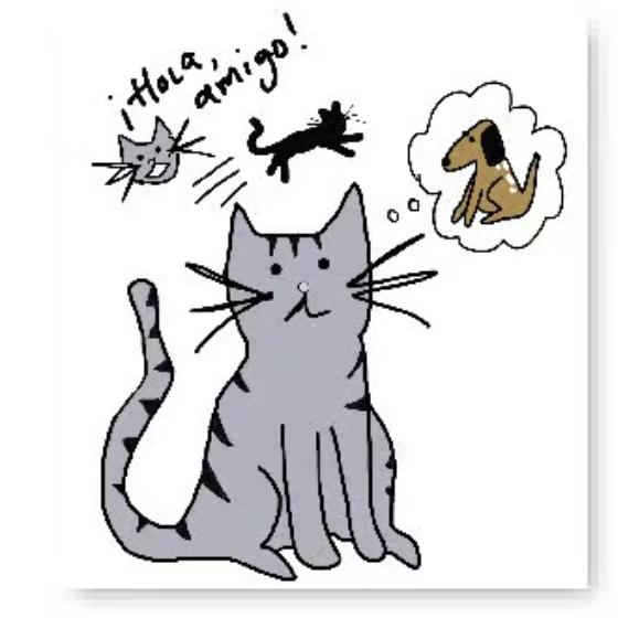 Gabriel es... ¿un perro?