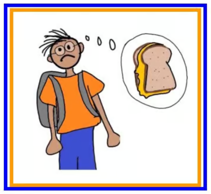 ¿Dónde está el almuerzo de Paquito?